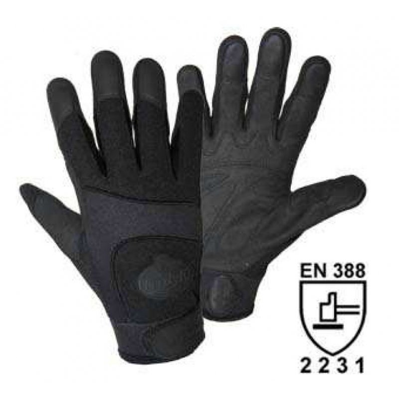 Ferdy F. Black Sercurity Handschuh 1911 Gr&ouml;&szlig;e S