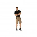 Planam Arbeitshose Plaline Shorts sand/schwarz 2544