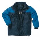 Winterjacke Parka Alaska K�nigsblau-Marineblau
