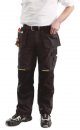 Profi-X Bundhose grau/kariert Nano-Beschichtung Kniepolstert