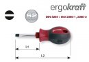 Kraftwerk ergokraft Schlitz-Vergaser-Schraubendreher...