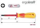 Kraftwerk ergokraft Elektriker-Schraubendr. Phillips...