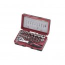 32-tlg. 2-Komponenten-Steckschl�ssel-/Bit-Box