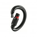 PETZL OMNI Screw-Lock Karabiner schwarz