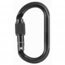 PETZL, Oxan, Screw-Lock Karabiner, schwarz