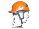 Baseball Helm mit Kinnriemen Orange