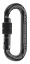 CAMP,Blackline, Oval Compact, Screw Lock, Schwarz