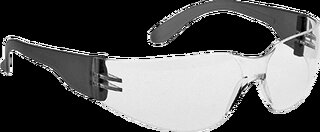 Portwest Rundum Schutzbrille in der Farbe Getnt-Schwarz