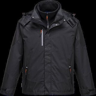 Portwest Radial 3in1 Jacke in der Farbe Schwarz und der Gre L