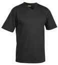 Blakläder T-Shirt, V-Kragen Schwarz verschiedene Größen