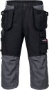Fristads Kansas Pro 3/4 Funktionsbundhose 264 FAS Schwarz...