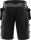 Fristads Kansas Pro Funktionsshorts 201 FAS Schwarz Größe C54