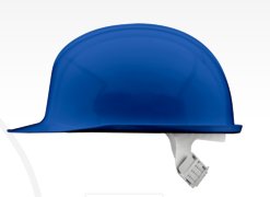 Voss Inap-PCG Hitzeschutz-Helm glasfaserverst. Polycarbonat Blau ohne Metallisierung