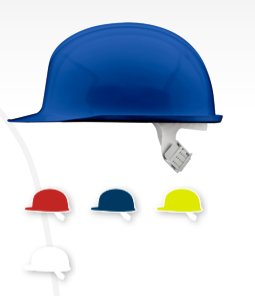 Voss Inap-PCG Hitzeschutz-Helm glasfaserverst. Polycarbonat Blau ohne Metallisierung