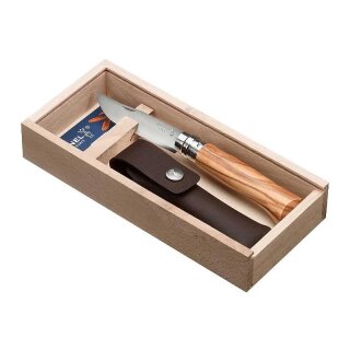 Opinel-Geschenkset inkl.Opinel-Messer mit Gravur auf Holzgriff
