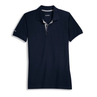 Uvex Polo-Shirt 8916/navy  L