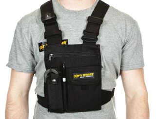Dirty Rigger LED-Brustgurt - Tasche