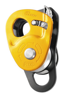 Petzl JAG TRAXION Doppelte Umlenkrolle mit Rücklaufsperre