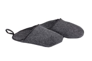 Feldtmann LUDWIG Filz-Überschuhe Polyester grau-meliert Gr. 41-46