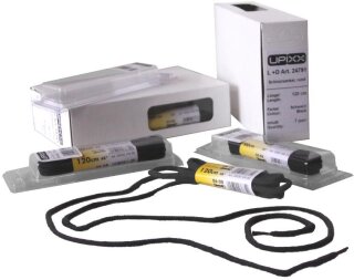 386 Schnürsenkel für Alltags- und Sicherheitsschuhe schwarz 120 cm