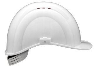Voss Bauhelm Schutzhelm INAP Defender 6 Punkt Voss, Innenausstattung mit Drehverschluss weiß