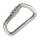 KONG - Stahlkarabiner D SHAPE - Screw sleeve - stainless steel 100mm