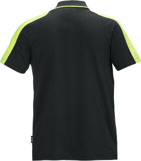 Fristads Kansas Poloshirt, Kurzarm 7448 RTP Farbe Schwarz