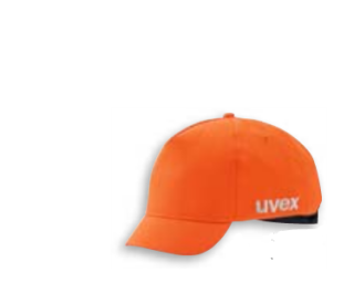 Uvex u-cap hi-viz leuchtorange 60-63 k.Schirm