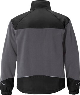 Fleece-Jacke, winddicht 4411 FE von Fristads Kansas in der Farbe Grau/Schwarz und Gre XL