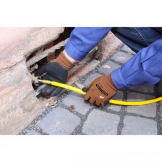 Worky 14902 Nylon Latex Foam Feinstrickhandschuh braun EN388 in versch. Größen