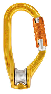 Petzl Umlenkrolle ROLLCLIP A mit Triact-Lock