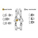 SINGING ROCK - Komplettgurt BODY ll STANDARD - gelb/grau in versch. Größen