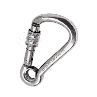 Kong Italy Edelstahl Karabiner Harness Eye Screw vers. Größe