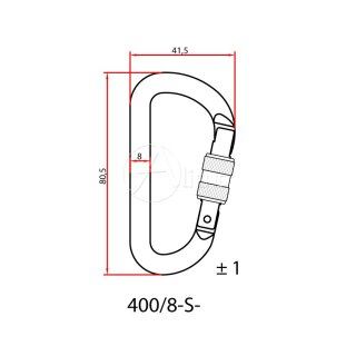 Aliens Zubehörkarabiner Accessory Screw vers. Karabinerfarbe