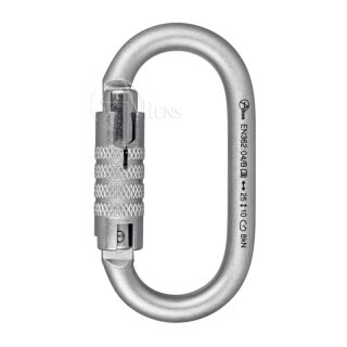 ALIENS - Stahlkarabiner TOTAL OVAL trilock - in verschiedenen Farben