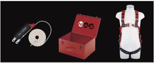 MAS Absturzsicherung Sicherheitsset MAS 30 in versch. Seillängen und Ausführungen