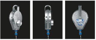 MAS Absturzsicherung Abseilgerät mit Freilauf Typ HAS 9