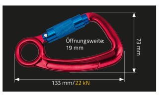MAS Absturzsicherung Karabinerhaken MAS 52