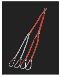 MAS Absturzsicherung Abseilspinne für Korbtrage