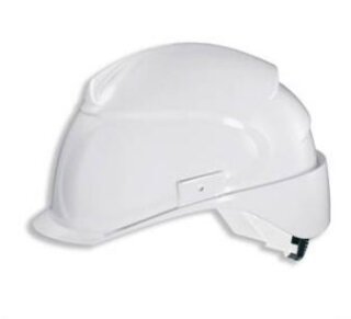 Uvex airwing B-S-WR Bauhelm mit kurzem Schild u. Drehradsystem