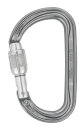 Petzl Am´D Screw-Lock Karabiner in grau
