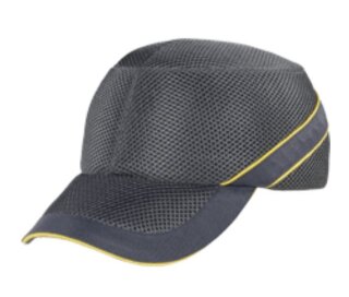 PANOPLY Anstoßkappe Air Coltan - Baseball-Stil hellgrau-dunkelgrau EN812