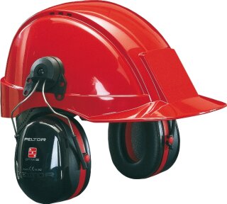 Peltor Kapselgehörschutz Paar Optime 3 -34dB für Helme 16mm Slot