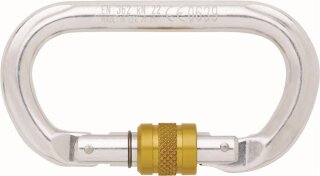 Edelrid Power 2200 Schraubkarabiner silber