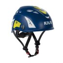 Kask Plasma HI VIZ work - EN 397 Blau/Gelb - Fluoreszent