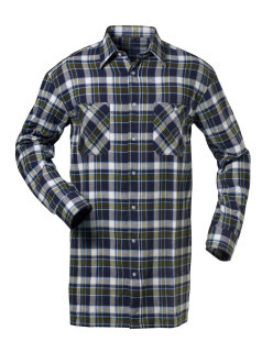 Craftland JACKSON Flanell-Hemd, marine/weiss/grün vers. Größen