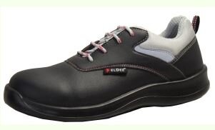 ELDEE SIENA S3 Halbschuh, sw, für Damen, aus SAFETY TEX