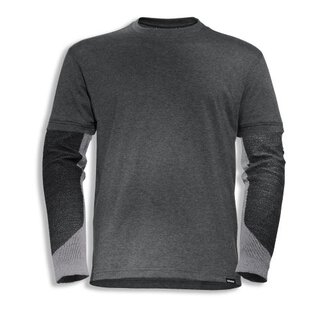 Uvex T-Shirt 7929/dk.grau mel. S