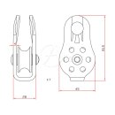 Aliens Umlenkrolle Fixed Standard Pulley 24kN