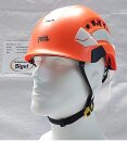 Petzl Vertex Vent HI-VIZ hochsichtbarer Schutzhelm in Orange